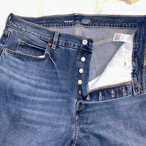 High-Waisted Button-Fly Sky-Hi Straight Jeans for Women